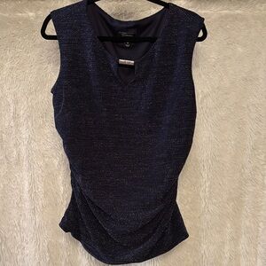 Dressbarn Collection Metallic Sleeveless Dressy Blouse Size 1X